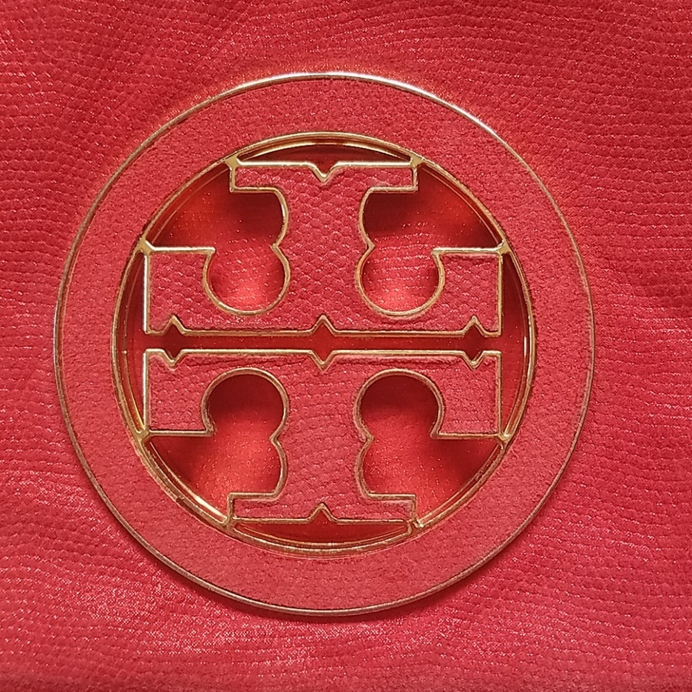 💰SOLD💰 Metallic Red Tory Burch Amanda bag - Picture 3 of 7